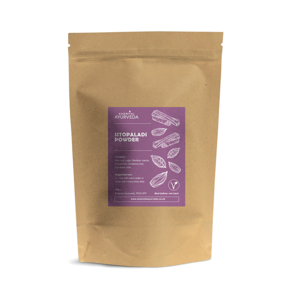 Sitopaladi Cough and cold formula Essential Ayurveda